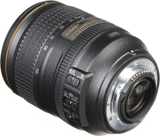 Alt view image 4 of 4 - Nikon AF-S NIKKOR 24-120mm f.4G ED VR Lens (Intl Model) + 4.5 inch Vivitar Premium Lens Case + Cleaning Kit