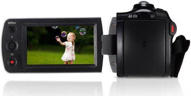 Alt view image 3 of 4 - HMX-F90 - Camcorder - black