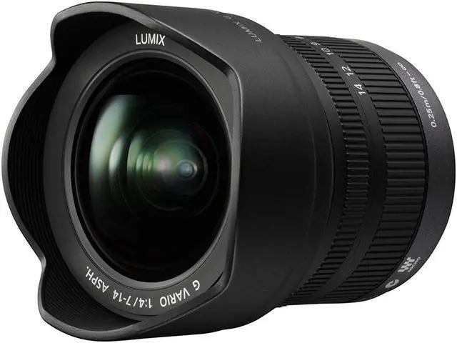 Main image of Panasonic H-F007014E LUMIX G VARIO 7-14mm F4.0 ASPH. Lens - International Version (No Warranty)