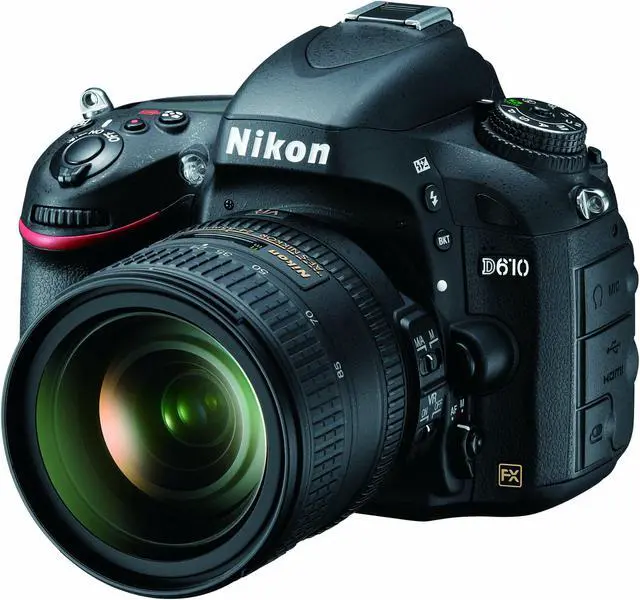 Alt view image 3 of 4 - Nikon D610 24.3 MP CMOS FX-Format Digital SLR Camera with 24-85mm f/3.5-4.5G ED VR Auto Focus-S Nikkor Lens