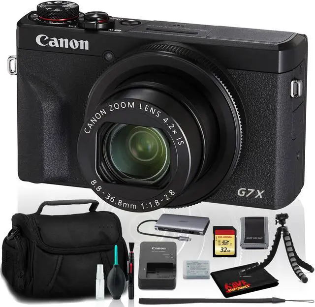 Main image of Canon PowerShot G7 X Mark III Digital Camera (Intl Model) Includes 32GB SD Kit