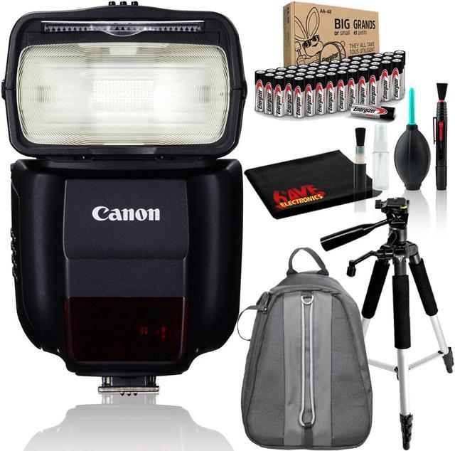 Refurbished: Canon Speedlite 430EX III-RT (Intl Model) with Tripod