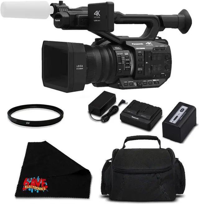 Main image of Panasonic AG-UX180 4K Premium Professional Camcorder International Version Essential Bundle