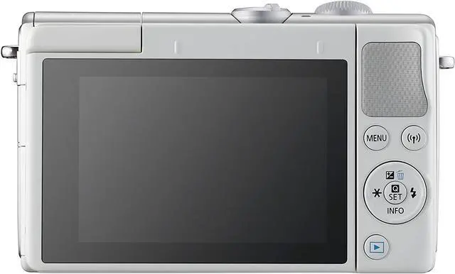Alt view image 2 of 4 - Canon EOS M100 Mirrorless Camera (White) USA Model (Kit Box)