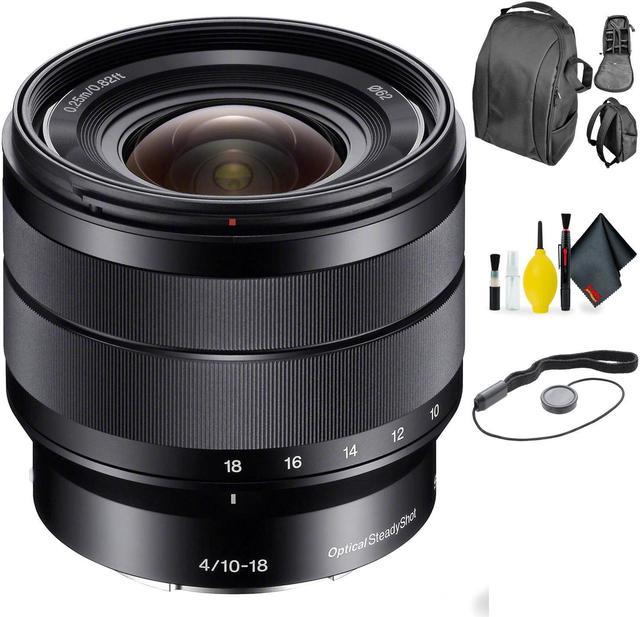 Refurbished: SONY 10-18MM F4 OSS E Lens SEL1018 + Deluxe Lens