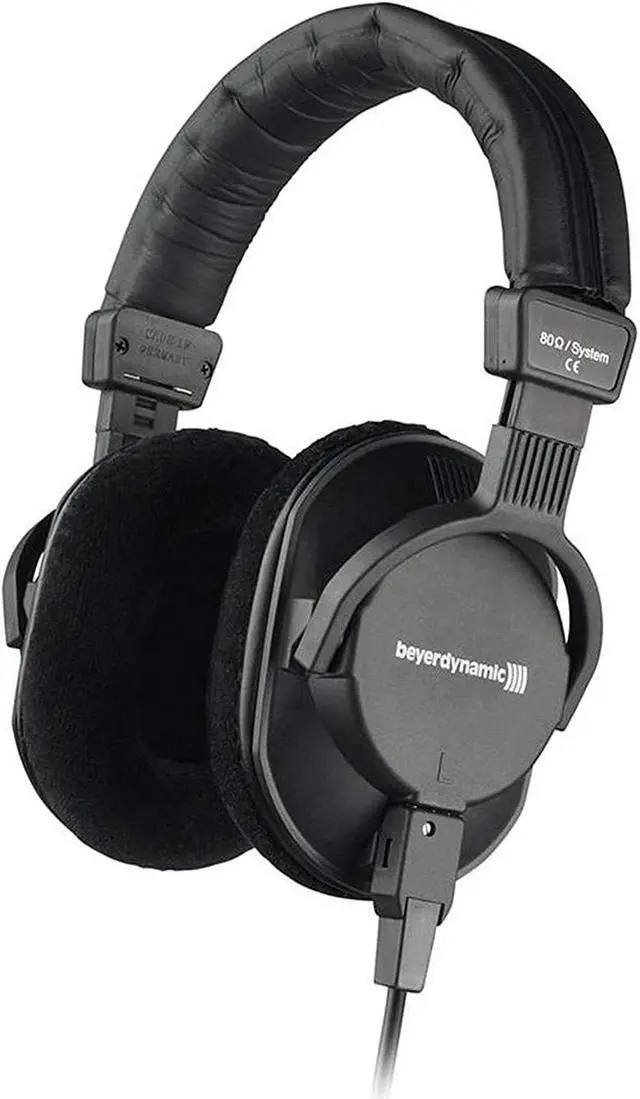 Alt view image 4 of 4 - Beyerdynamic DT 250 80 Ohm Closed Dynamic Headphones Bundle with Cleaning Kit