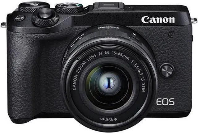 Alt view image 3 of 4 - Canon EOS M6 Mark II Digital Camera + 15-45mm Lens International Version (No Warranty)