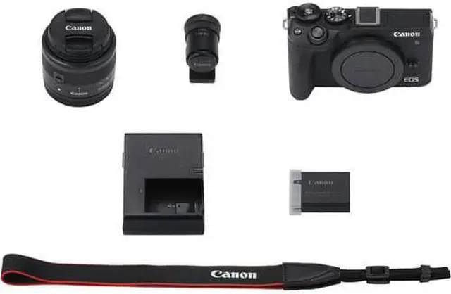 Alt view image 4 of 4 - Canon EOS M6 Mark II Digital Camera + 15-45mm Lens International Version (No Warranty)