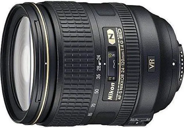Main image of Nikon 24-120mm f/4G ED VR AF-S NIKKOR Lens for Nikon Digital SLR (Renewed)