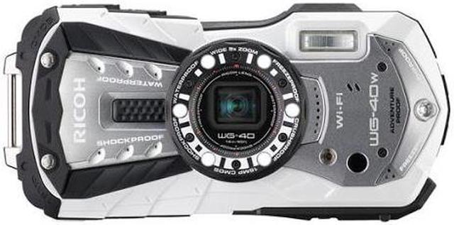 RICOH WG-40W Waterproof Digital Camera with Memory Kit, Float