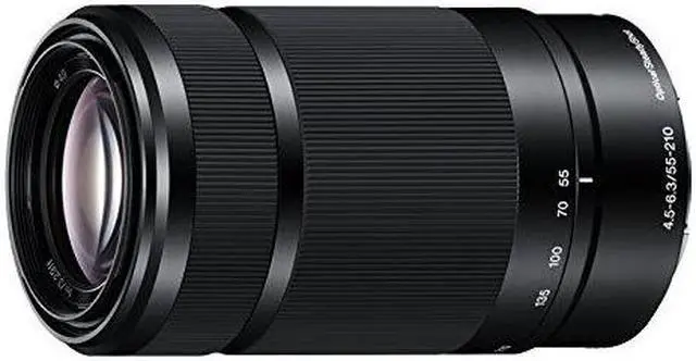 Main image of Sony E 55-210mm F4.5-6.3 Lens for Sony E-Mount Cameras (Black) - International Version (No Warranty)