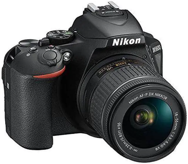 Alt view image 3 of 4 - Nikon D5600 DX-format Digital SLR w/ AF-P DX NIKKOR 18-55mm f/3.5-5.6G VR, Touchscreen, Wi-Fi, Bluetooth (Renewed)