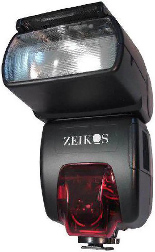Alt view image 4 of 4 - Zeikos SLR Digital Flash for Canon, ETTL/PowerZoom With LCD Display - Special Pro Edition Includes Wide Angle Diffuser (ZE-680EX / ZE680EX)