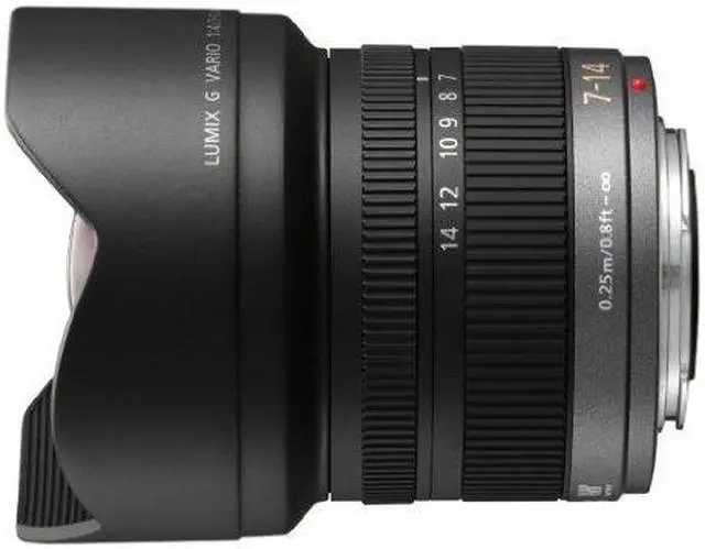Alt view image 3 of 4 - Panasonic H-F007014E LUMIX G VARIO 7-14mm F4.0 ASPH. Lens - International Version (No Warranty)