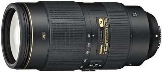 Alt view image 2 of 4 - Nikon AF-S FX NIKKOR 80-400mm f.4.5-5.6G ED Vibration Reduction Zoom Lens with Auto Focus for Nikon DSLR Cameras International Version