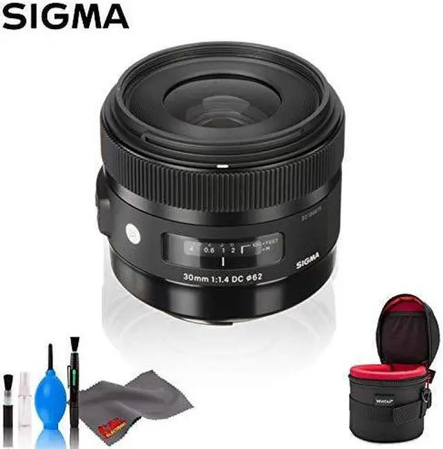 Alt view image 2 of 3 - Sigma 30mm f/1.4 DC HSM Art Lens for Canon -- Standard Bundle
