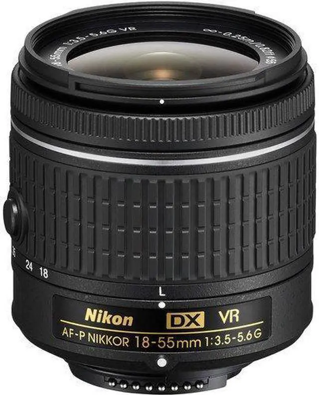 Alt view image 4 of 4 - Nikon D5300 DSLR Camera with AF-P 18-55mm Lens (International Model) with Extra Accessory Bundle