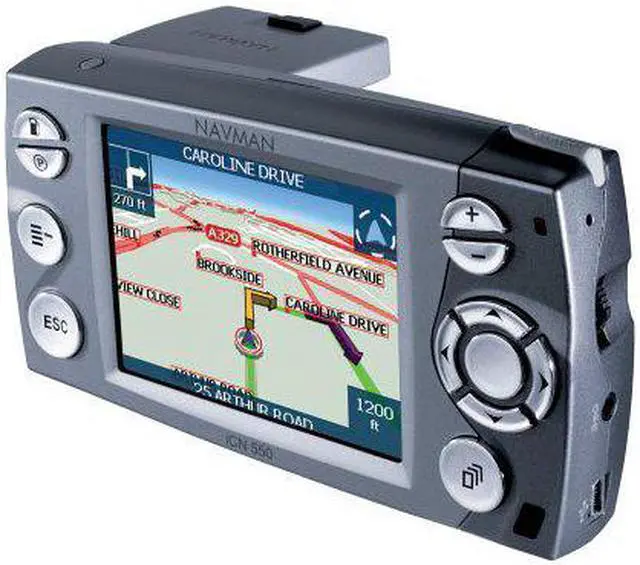 Alt view image 2 of 4 - Navman iCN 550 3.5-Inch Portable GPS Navigator