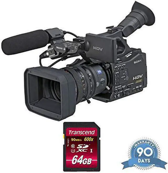 Alt view image 5 of 5 - Sony HVR-Z7U HDV Camcorder - with Memory Card