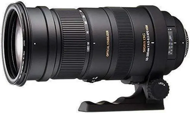 Alt view image 2 of 3 - Sigma 738306 50-500mm F/4.5-6.3 APO DG OS HSM SLD Ultra Telephoto Zoom Lens for Nikon Digital DSLR Camera - International