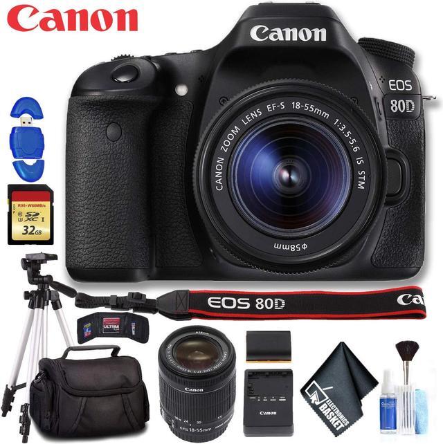 Amazon.com : Canon Digital SLR Camera Body [EOS 80D] with EF