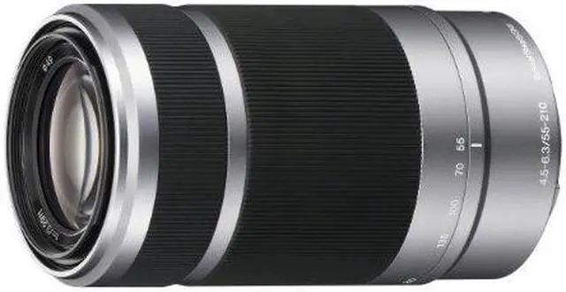 Alt view image 2 of 4 - SONY SEL55210 55-210mm f/4.5-6.3 Aspherical IS OSS Lens (Silver)