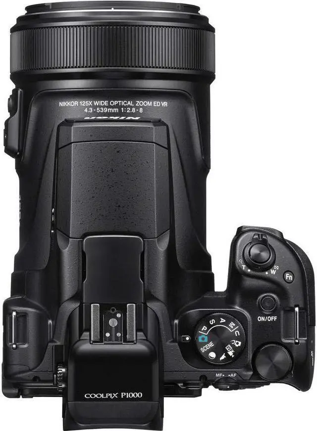 Alt view image 4 of 4 - Nikon COOLPIX P1000 Digital Camera 16MP 125x Optical Zoom & Build in Wi-Fi + Slave Flash + Macro Filter Kit + UV Protection Filter + Wireless Remote + Tripod - (Intl Model)