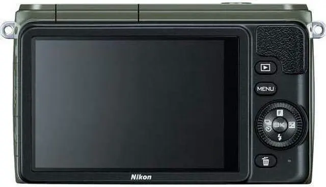 Alt view image 2 of 2 - Nikon 1 S1 10.1 MP HD Digital Camera with 11-27.5mm VR 1 NIKKOR Lens (Khaki) International Version