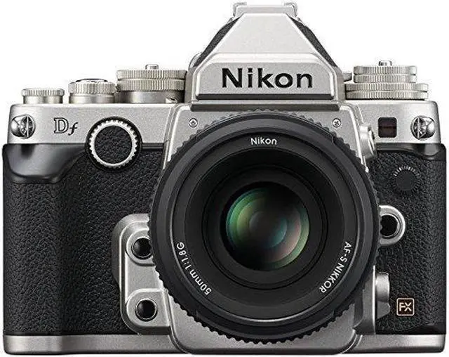 Alt view image 2 of 4 - Nikon Df 16.2 MP CMOS FX-Format Digital SLR Camera with AF-S NIKKOR 50mm f/1.8G Special Edition Lens (Silver)