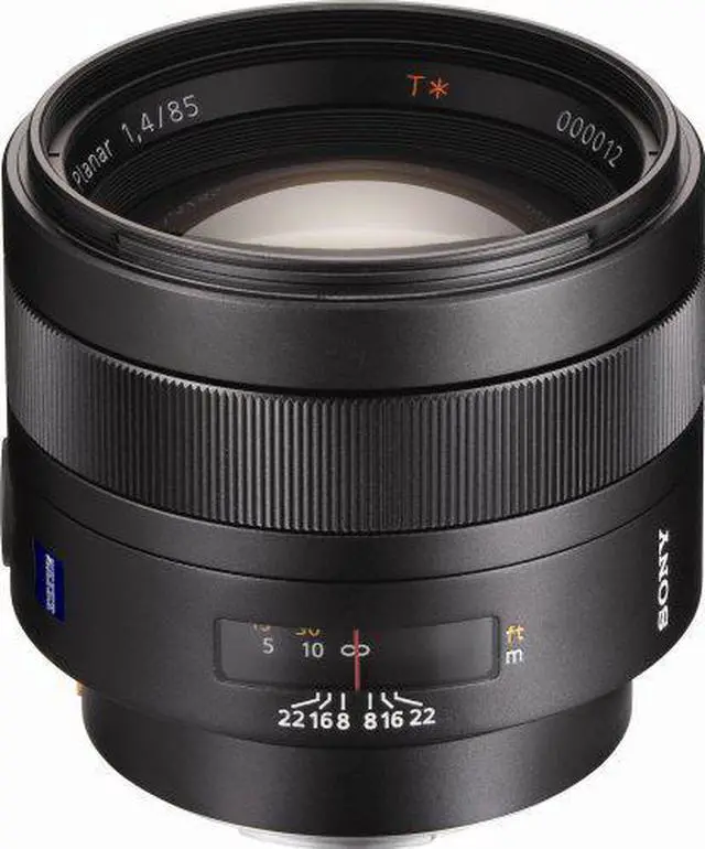 Alt view image 2 of 4 - Sony SAL-85F14Z 85mm f1.4 Carl Zeiss Planar T Coated Telephoto Lens for Sony Alpha Digital SLR Camera