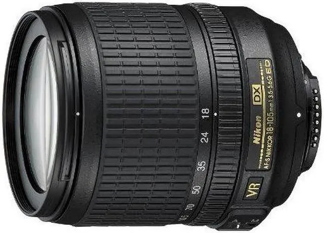 Alt view image 6 of 7 - Nikon AF-S DX NIKKOR 18-105mm f/3.5-5.6G ED Vibration Reduction Zoom Lens with Auto Focus for Nikon DSLR Cameras - (New)
