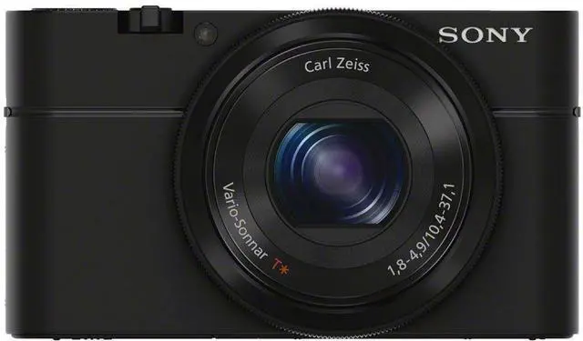 Main image of SONY DSC-RX100/B Black 20.2 MP 3.6X Optical Zoom Digital Camera HDTV Output