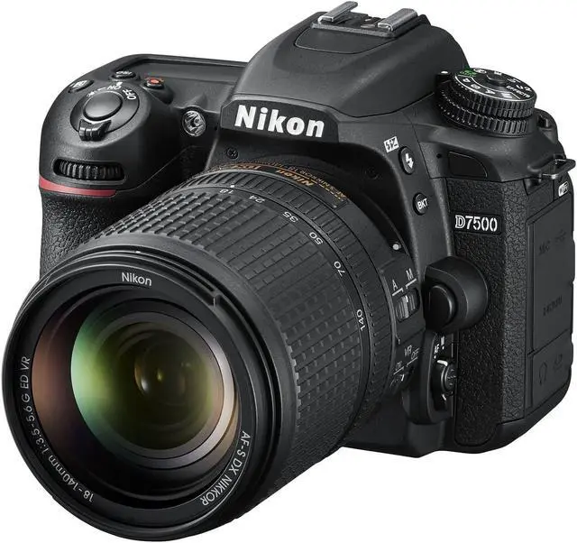 Alt view image 3 of 20 - Nikon D7500 DSLR Camera with 18-140mm Lens