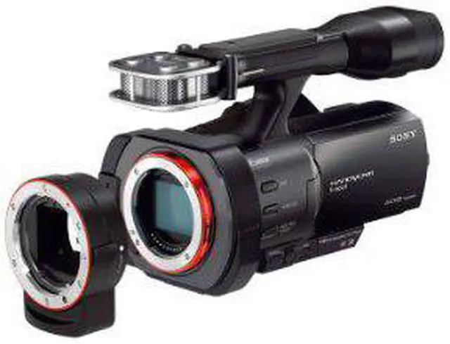 Alt view image 2 of 4 - Sony  NEXVG900 Full Frame Interchangeable Lens Camcorder Video Camera with 3-Inch LCD(Black)