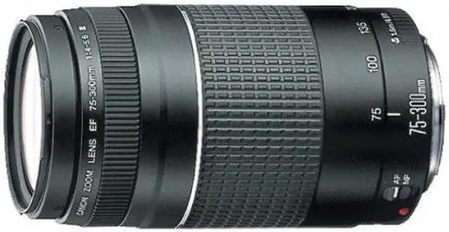 Alt view image 2 of 4 - Canon EF 75-300 mm F/4.0-5.6 III Lens (6473A003)