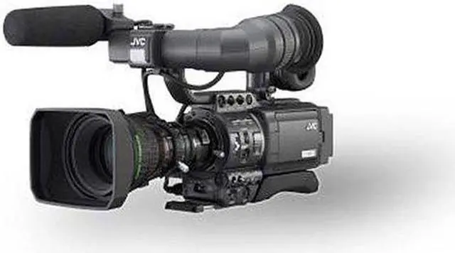 Alt view image 5 of 5 - JVC GY-HD100U High Definition 3-CCD MiniDV Professional Camcorder with 16x ProHD Fujinon Lens