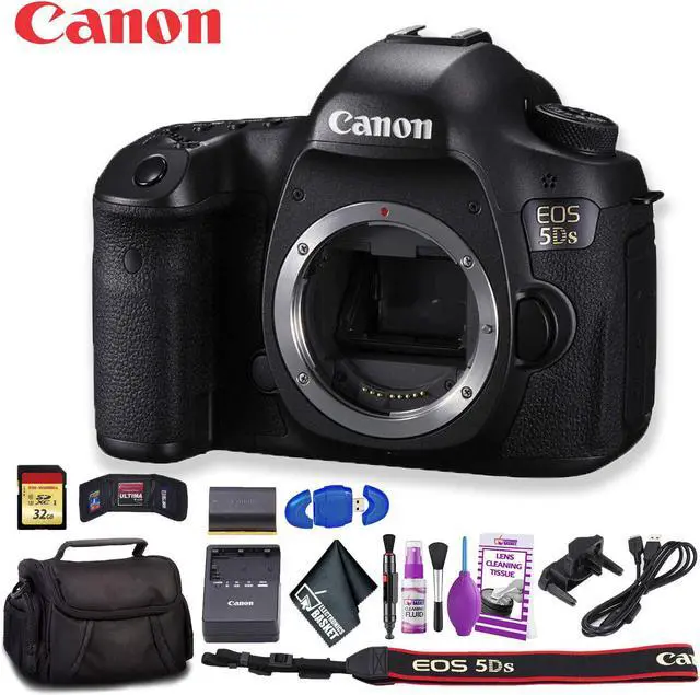 Alt view image 5 of 8 - Canon EOS 5DS DSLR Camera (Intl Model) Plus Kit
