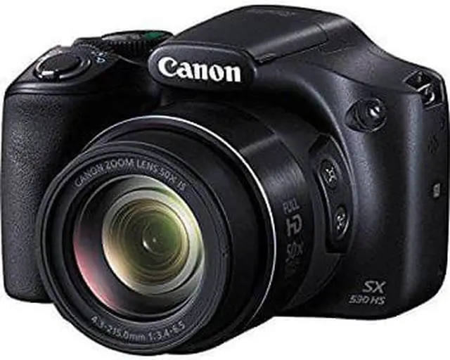 Alt view image 2 of 6 - Canon PowerShot SX530 HS - Wi-Fi Enabled International Version