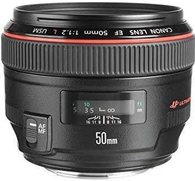 Alt view image 2 of 3 - Canon EF 50mm f/1.2 L USM Lens for Canon Digital SLR Cameras - Fixed International Version