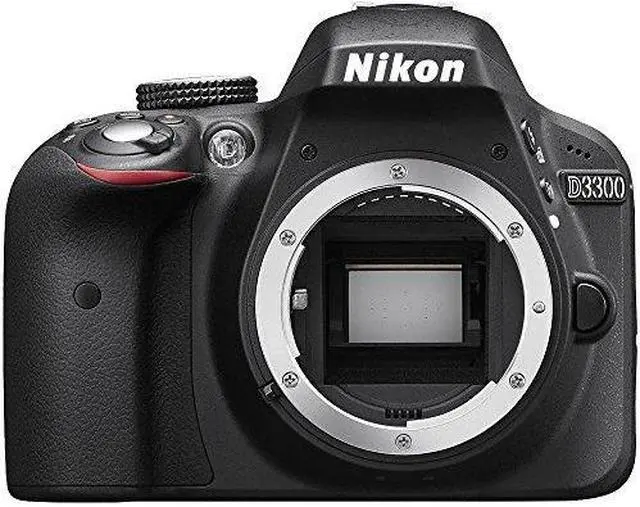 Alt view image 2 of 4 - Nikon D3300 Digital SLR Camera Body (Black) - International Version (No Warranty)