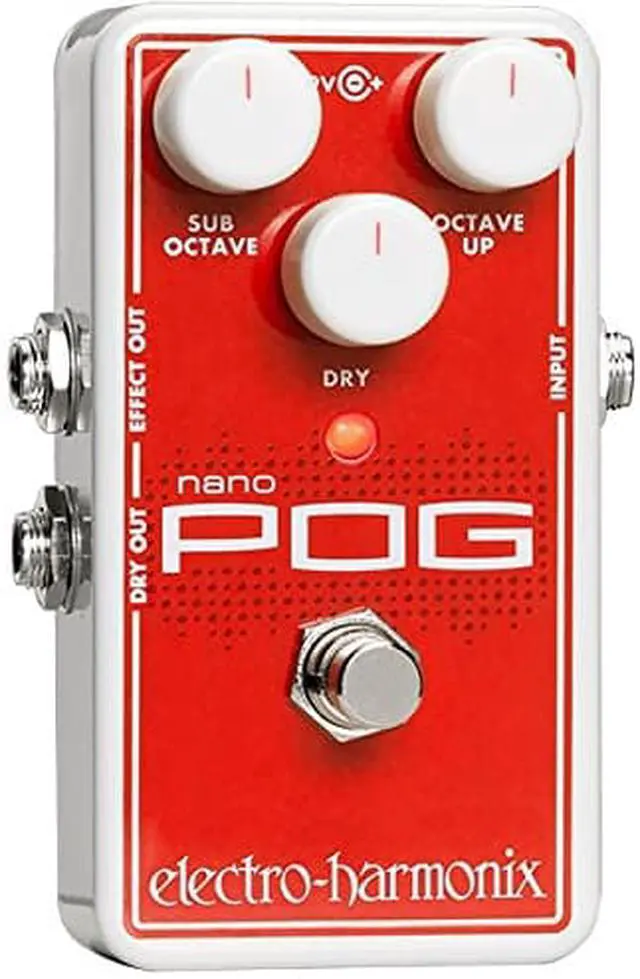 Alt view image 14 of 20 - Electro-Harmonix Nano POG Polyphonic Octave Generator Guitar Effects Pedal