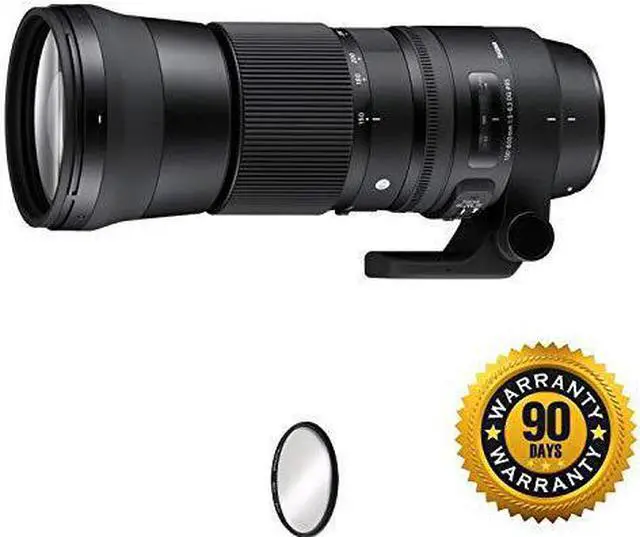 Main image of Sigma 150-600mm f/5-6.3 DG OS HSM Contemporary Lens for Nikon F with UV Filter