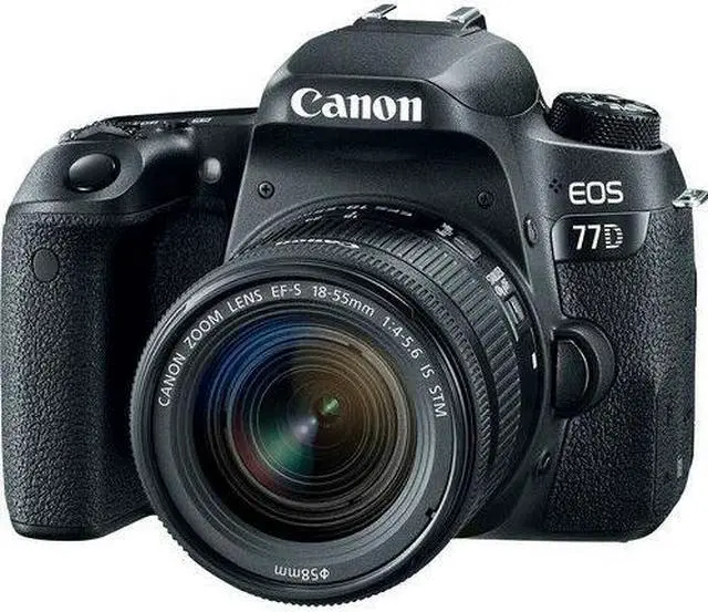 Alt view image 2 of 3 - Canon EOS 77D Digital SLR Camera with 18-55mm Lens (International Mode)
