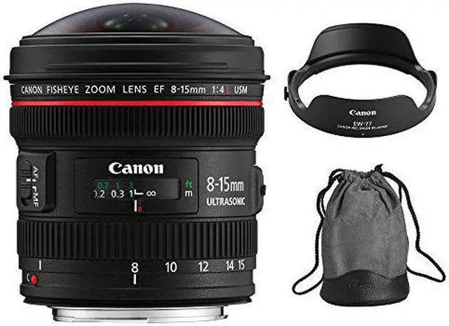 Alt view image 3 of 4 - Canon EF 8-15mm f/4L Fisheye USM Lens (International Model) No Warranty
