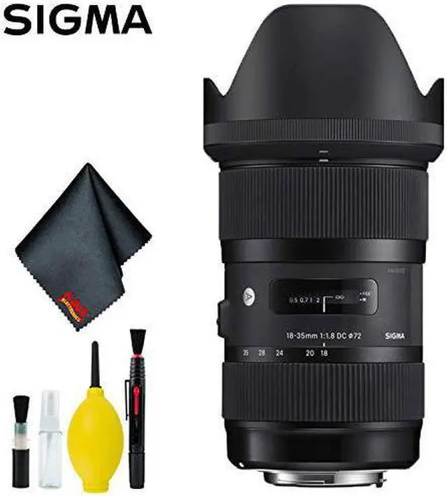 Alt view image 5 of 5 - Sigma 18-35mm f/1.8 DC HSM Art Lens for Canon EF Standard Kit