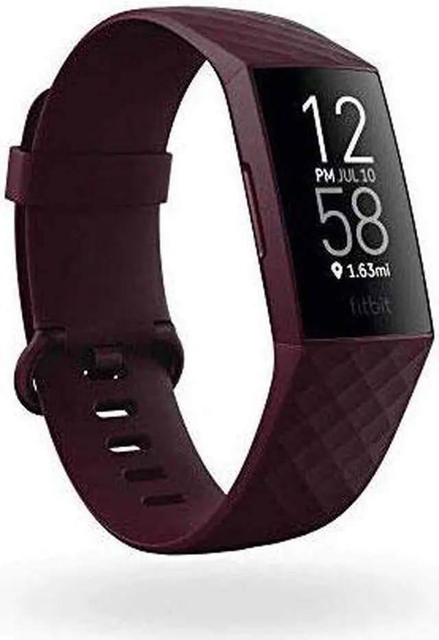 Alt view image 2 of 6 - Fitbit Charge 4 (NFC) Activity Tracker, Rosewood/Rosewood (NEW) FB417BYBY
