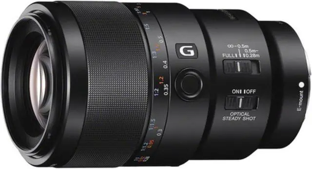Main image of Sony FE 90mm f/2.8 Macro G OSS Lens - International Model