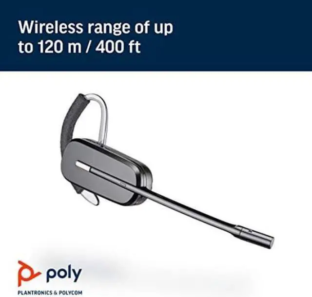 Alt view image 14 of 20 - Plantronics CS540 Wireless Headset with HL10 Handset Lifter (84693-11)