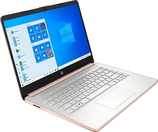 Alt view image 10 of 11 - HP Laptop PC 14inch Intel N4020 64GB 4GB Windows 10 Rose Gold WiFi BT Webcam