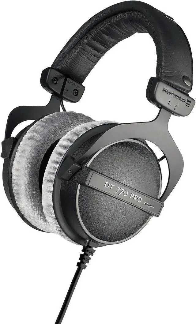 Alt view image 3 of 4 - Beyerdynamic DT 770 Pro 250 ohm Professional Studio Headphones with 6Ave Headphone Cleaning Kit and Extended Warranty Bundle